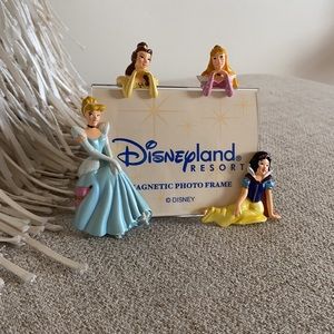 🪞 NEW Disney princess magnetic back  disneyland resort photo frame